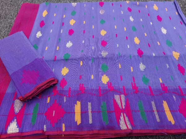 Student Bugut Half Silk Saree 7 - Image 6