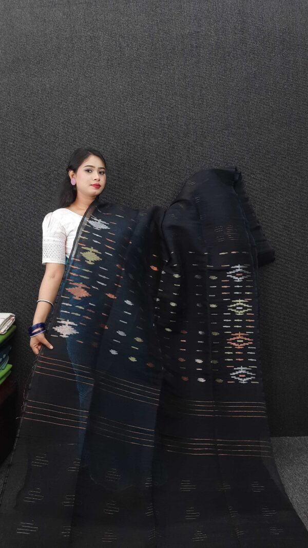 Student Bugut Half Silk Saree 11 - Image 6