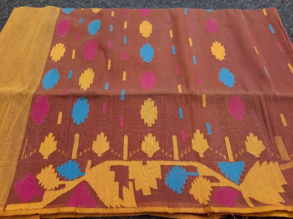 Student Bugut Half Silk Saree 12 - Image 3