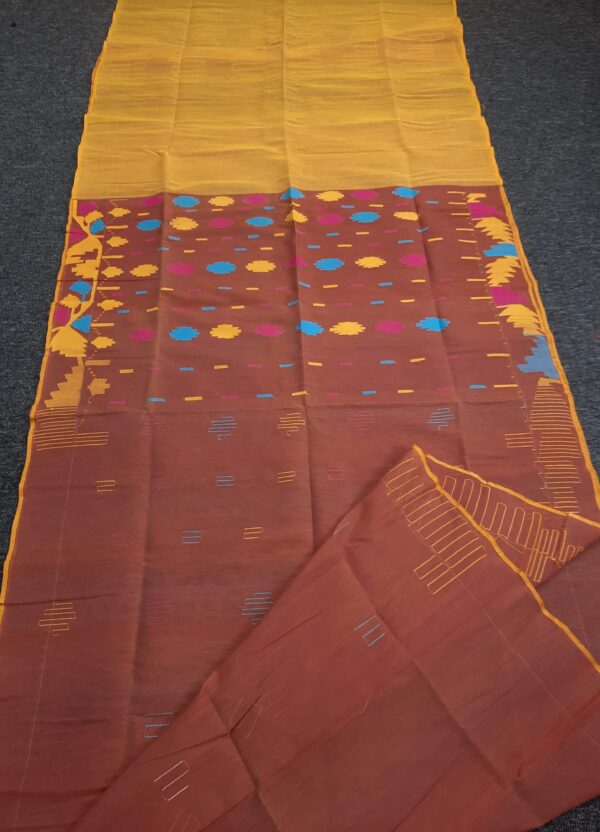 Student Bugut Half Silk Saree 12 - Image 2