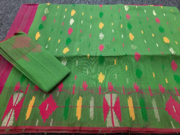 Student Bugut Half Silk Saree 7 - Image 3