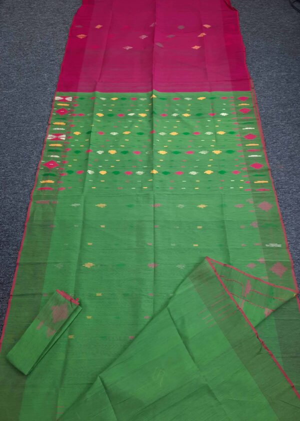 Student Bugut Half Silk Saree 7 - Image 2