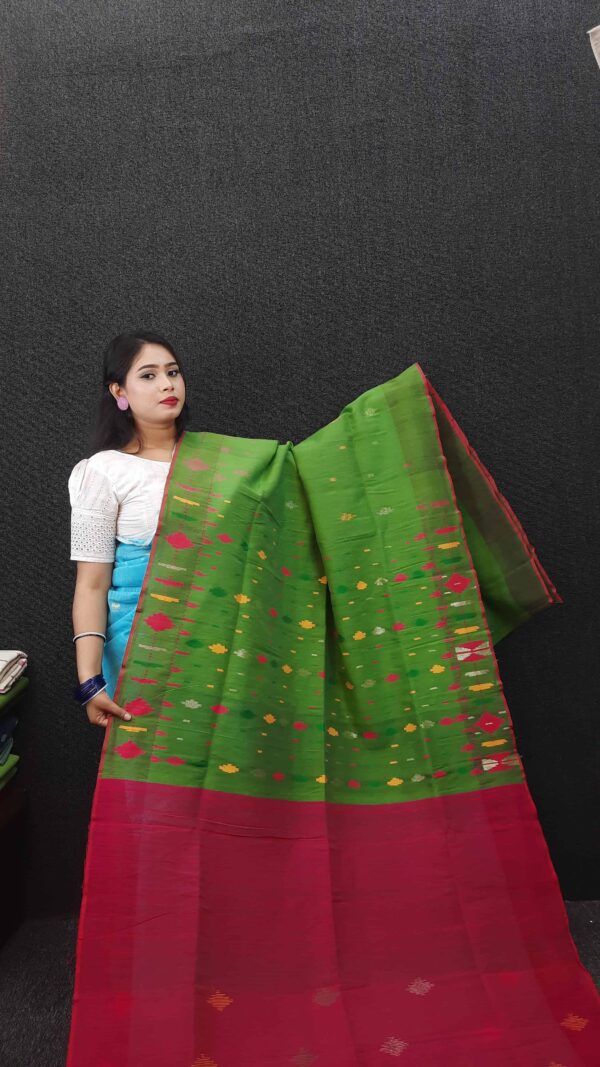 Student Bugut Half Silk Saree 7