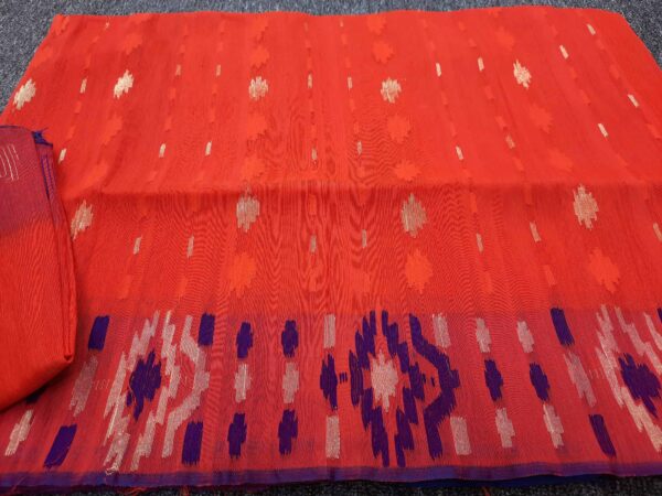 Student Bugut Half Silk Saree 10 - Image 3
