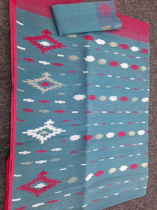 Student Bugut Half Silk Saree 8 - Image 2
