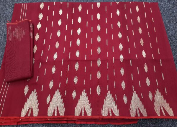 Student Bugut Half Silk Saree 13 - Image 4