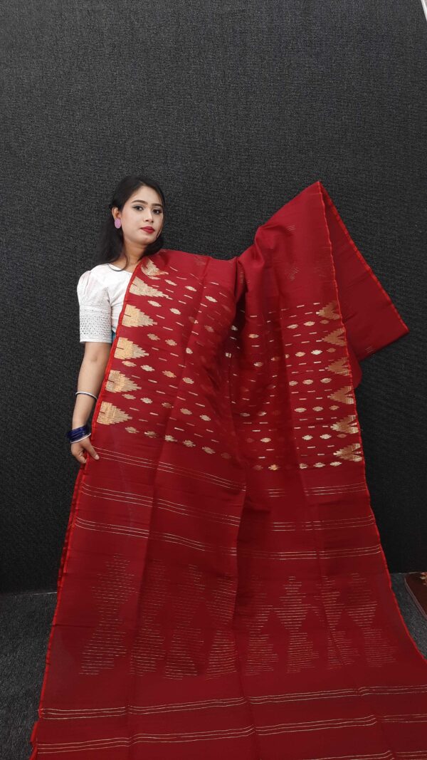 Student Bugut Half Silk Saree 13 - Image 2