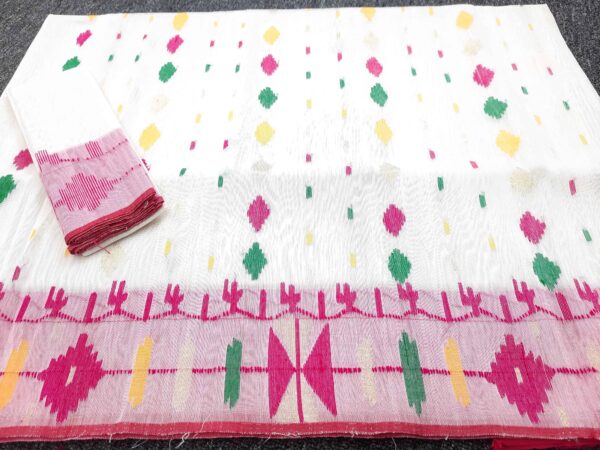 Student Bugut Half Silk Saree 9 - Image 2