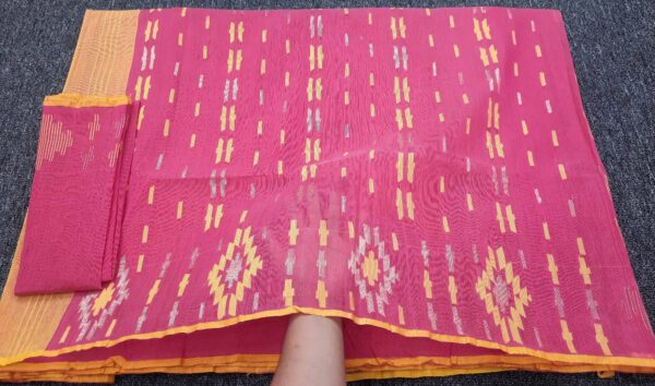 Student Bugut Half Silk Saree 4 - Image 4