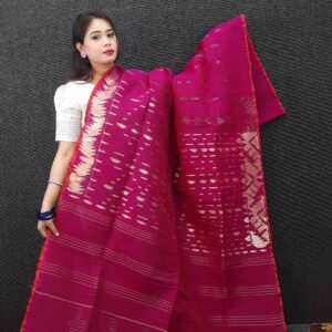 Student Bugut Half Silk Saree 6