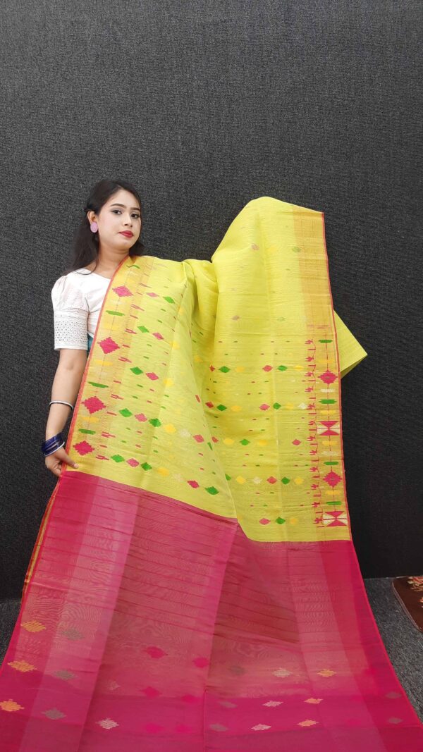 Student Bugut Half Silk Saree 1 - Image 9