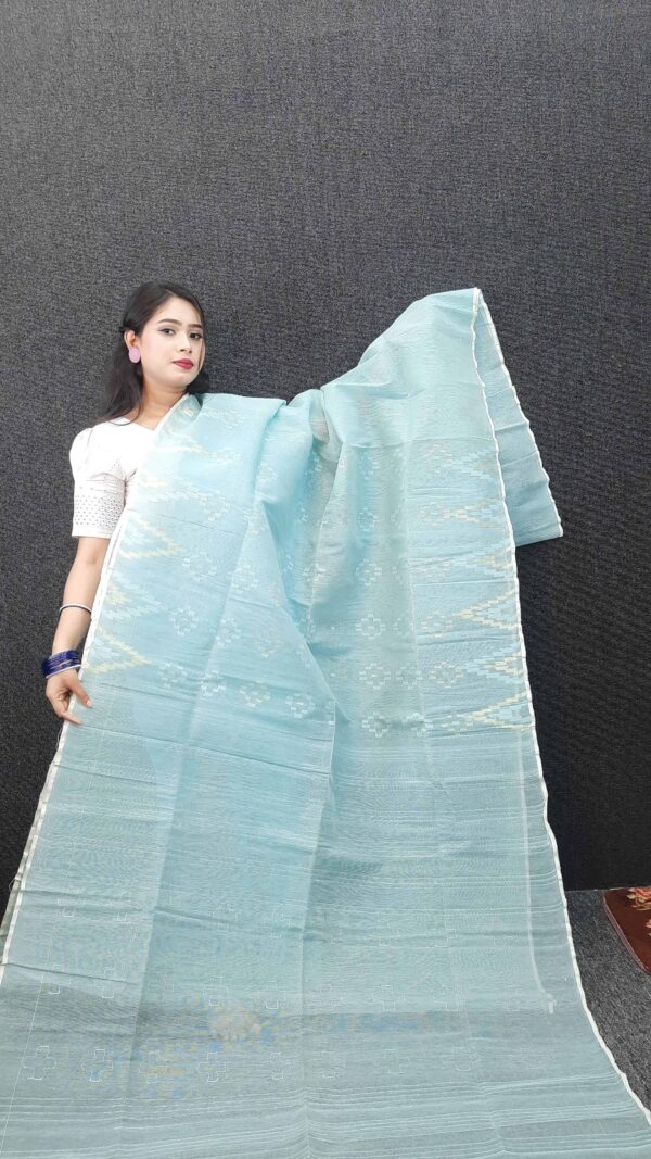 Student Bugut Half Silk Saree 3 - Image 6