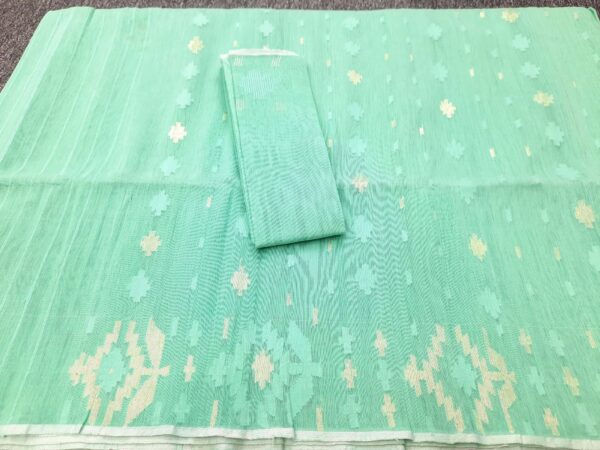 Student Bugut Half Silk Saree 5 - Image 4