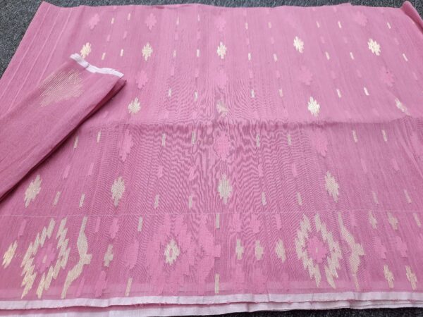 Student Bugut Half Silk Saree 4 - Image 3