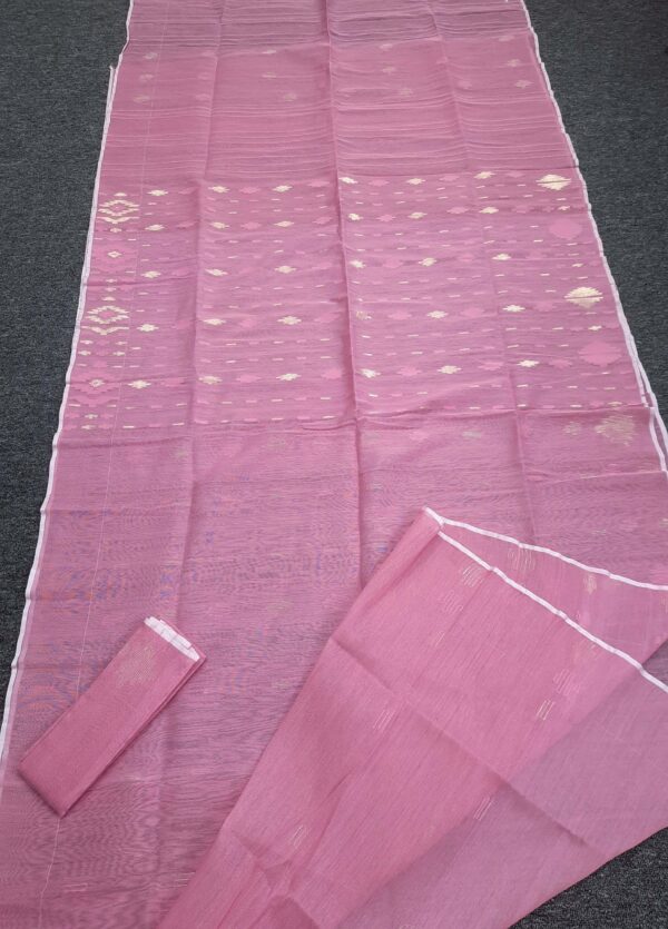 Student Bugut Half Silk Saree 4 - Image 2