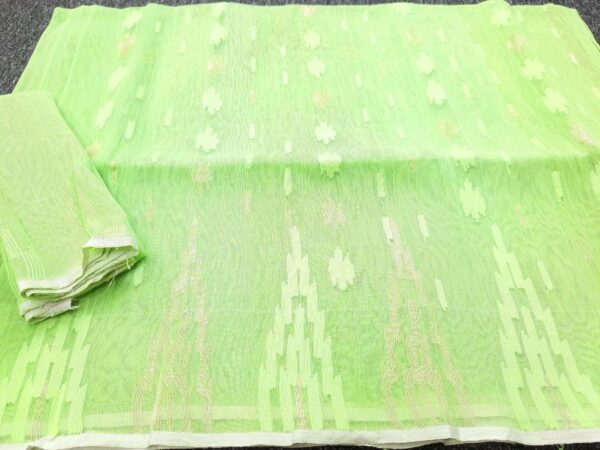 Student Bugut Half Silk Saree 3 - Image 2