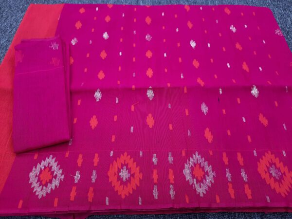 Student Bugut Half Silk Saree 2 - Image 8