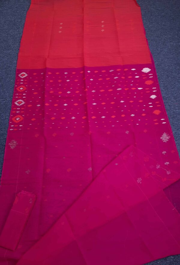 Student Bugut Half Silk Saree 2 - Image 9