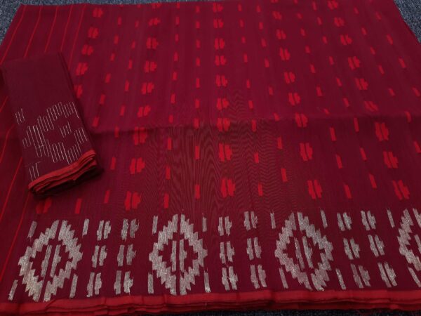 Student Bugut Half Silk Saree 2 - Image 3