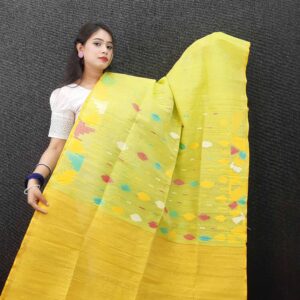Student Bugut Half Silk Saree 1