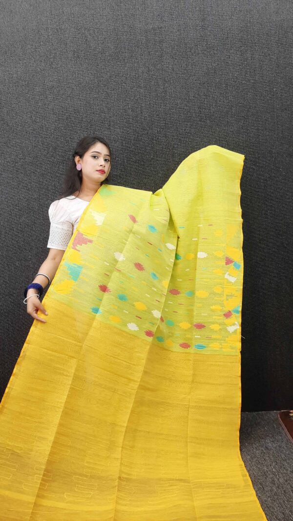 Student Bugut Half Silk Saree 1