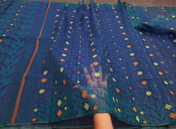 Premium Half Silk Saree Count-84 With Blouse Piece 4 - Image 2