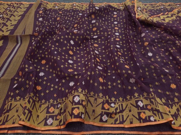Premium Half Silk Saree Count-84 With Blouse Piece - Image 6